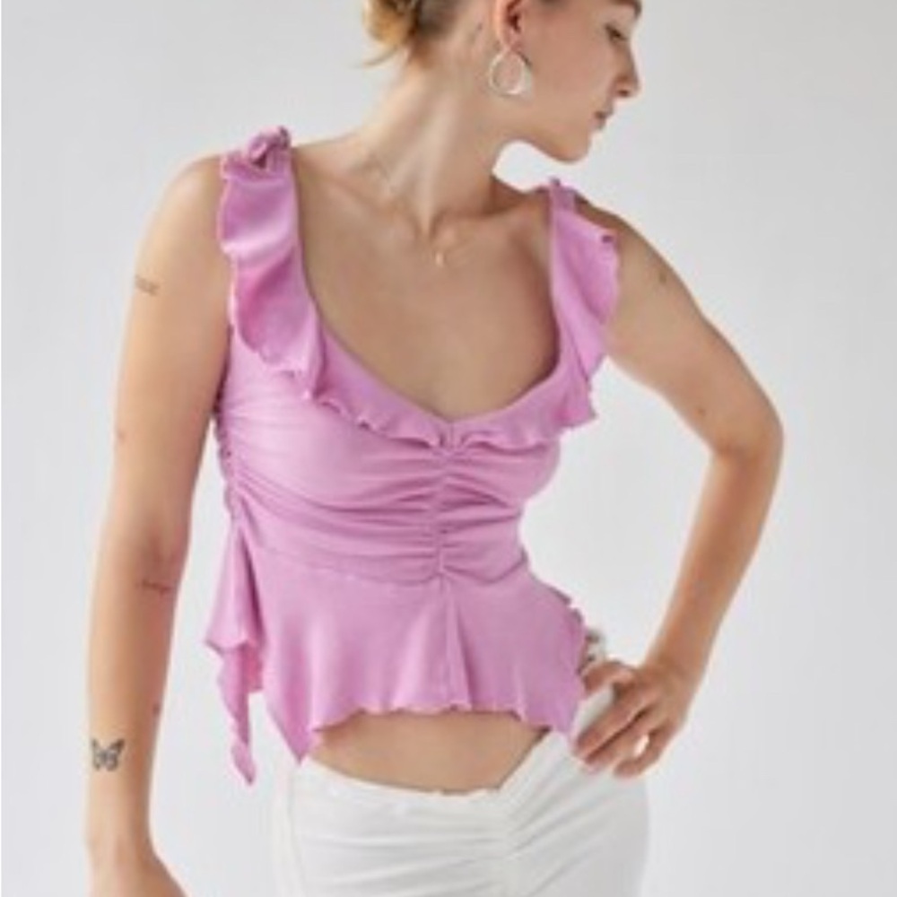 Pink urban outfitters top
